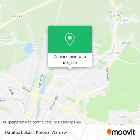 Mapa Datatec Łukasz Korona