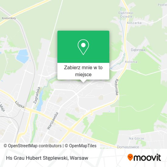 Mapa Hs Grau Hubert Stęplewski