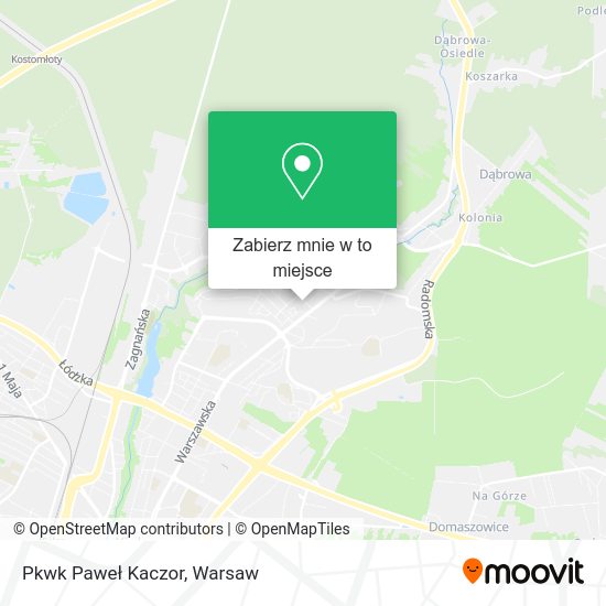 Mapa Pkwk Paweł Kaczor