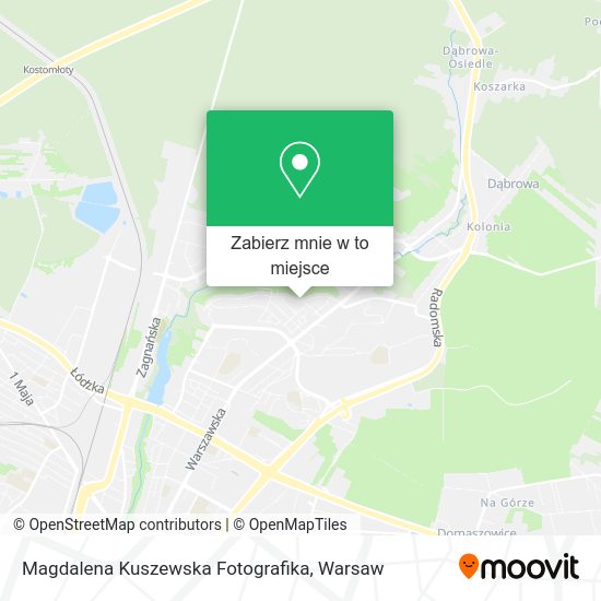 Mapa Magdalena Kuszewska Fotografika