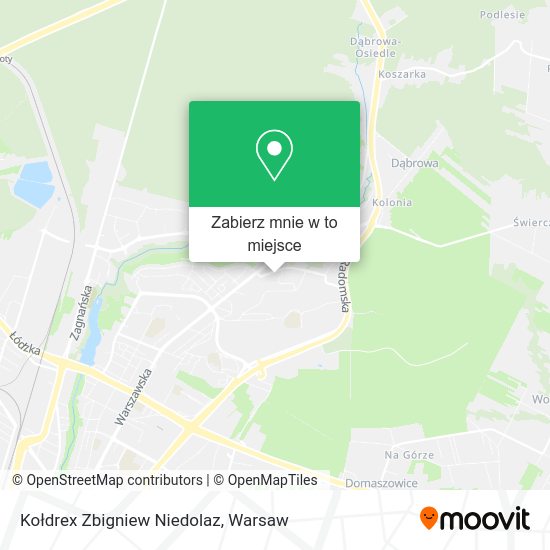 Mapa Kołdrex Zbigniew Niedolaz