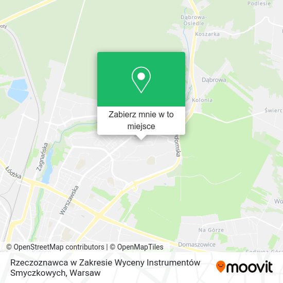 Mapa Rzeczoznawca w Zakresie Wyceny Instrumentów Smyczkowych