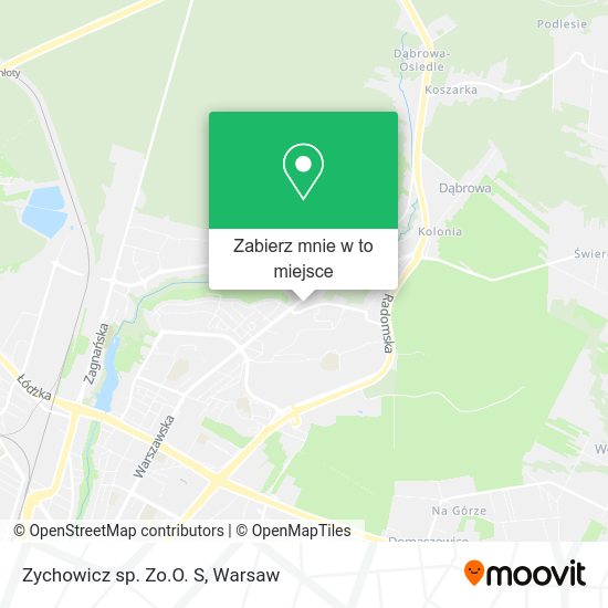 Mapa Zychowicz sp. Zo.O. S