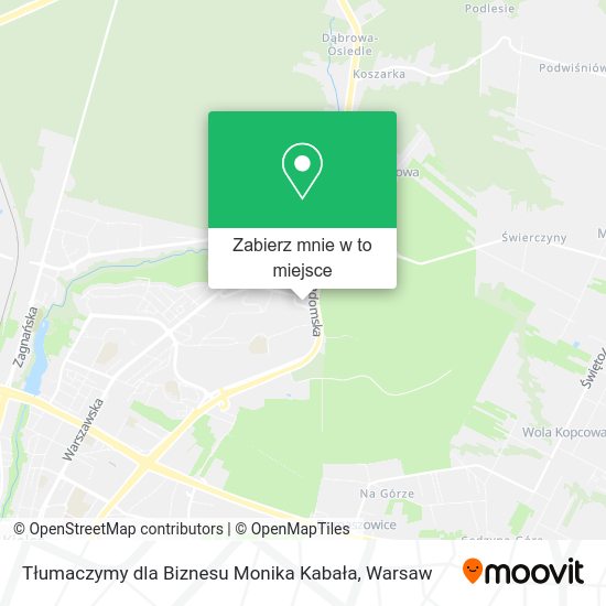 Mapa Tłumaczymy dla Biznesu Monika Kabała