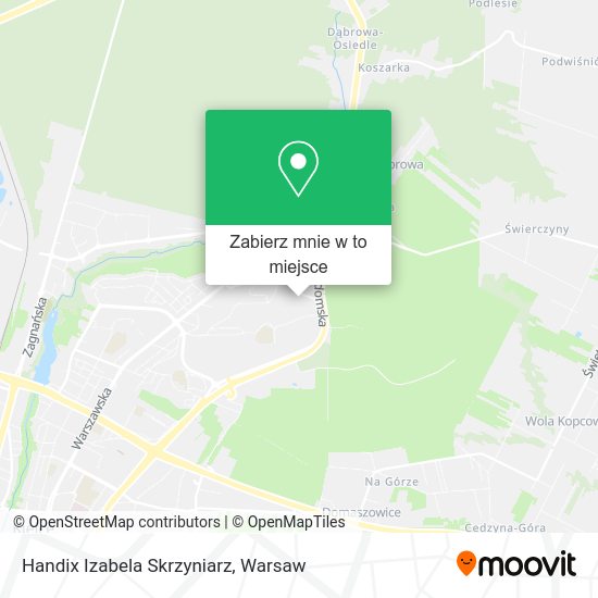 Mapa Handix Izabela Skrzyniarz