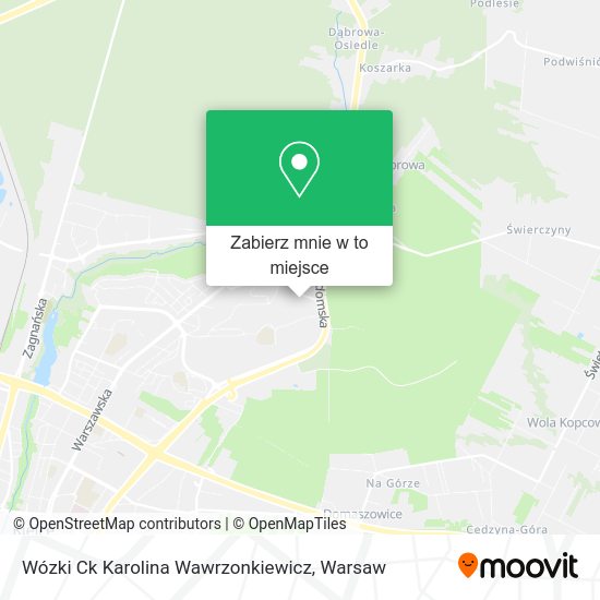 Mapa Wózki Ck Karolina Wawrzonkiewicz