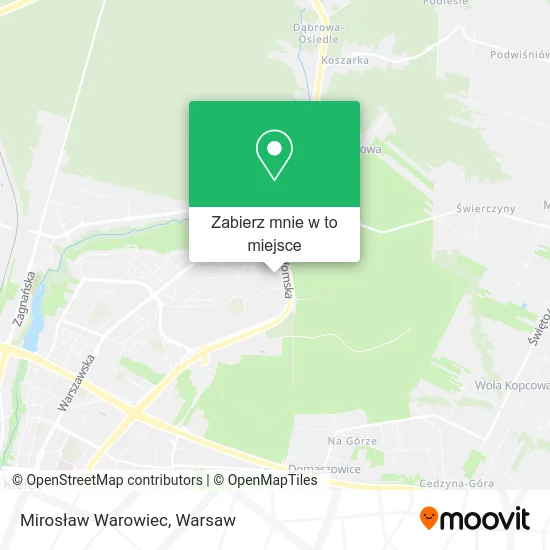 Mapa Mirosław Warowiec