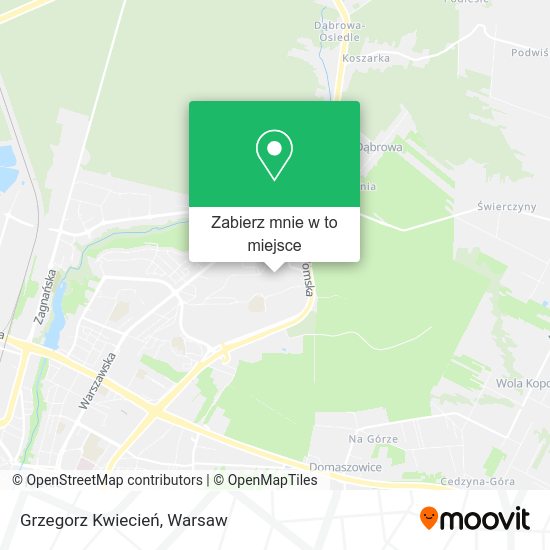 Mapa Grzegorz Kwiecień