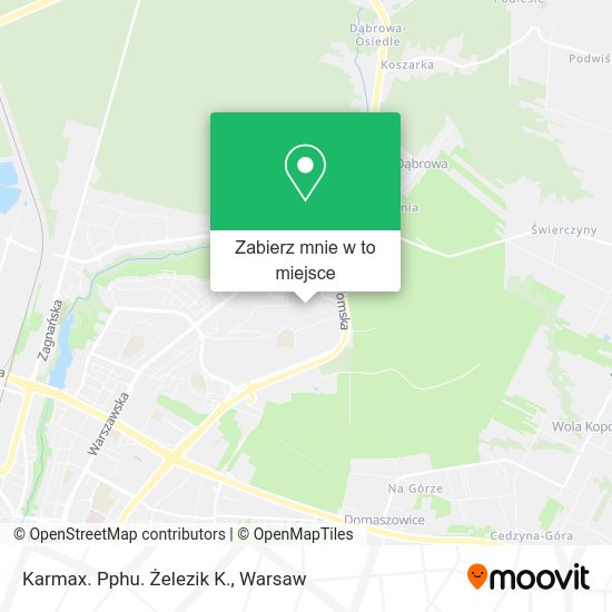 Mapa Karmax. Pphu. Żelezik K.