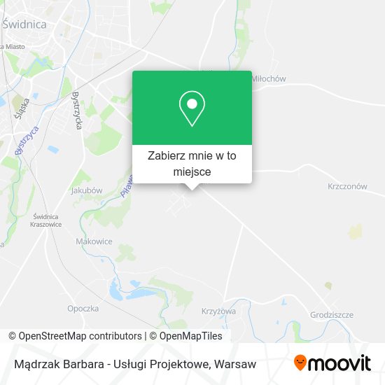 Mapa Mądrzak Barbara - Usługi Projektowe