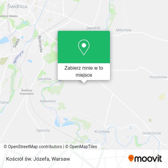 Mapa Kościół św. Józefa