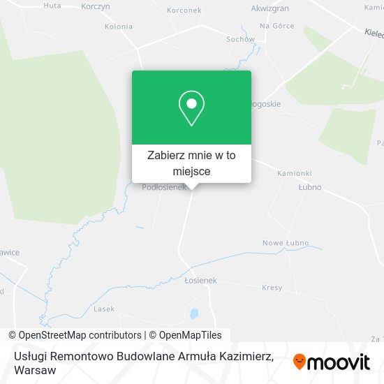 Mapa Usługi Remontowo Budowlane Armuła Kazimierz