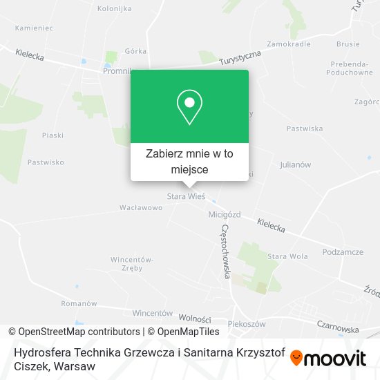 Mapa Hydrosfera Technika Grzewcza i Sanitarna Krzysztof Ciszek