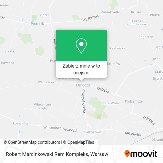 Mapa Robert Marcinkowski Rem Kompleks