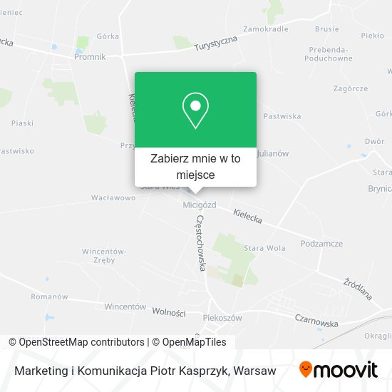 Mapa Marketing i Komunikacja Piotr Kasprzyk