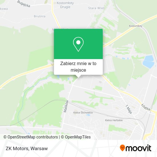 Mapa ZK Motors