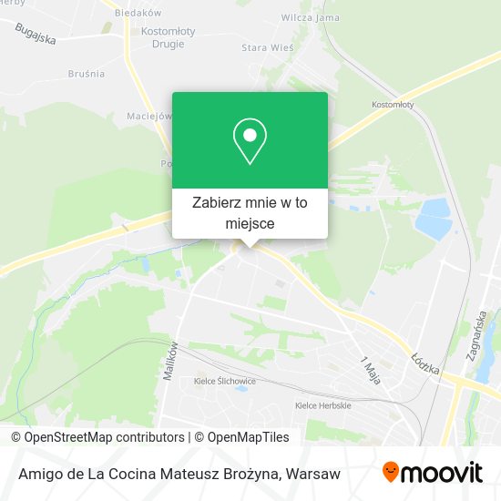 Mapa Amigo de La Cocina Mateusz Brożyna