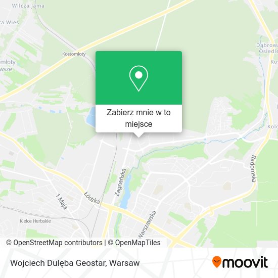 Mapa Wojciech Dulęba Geostar