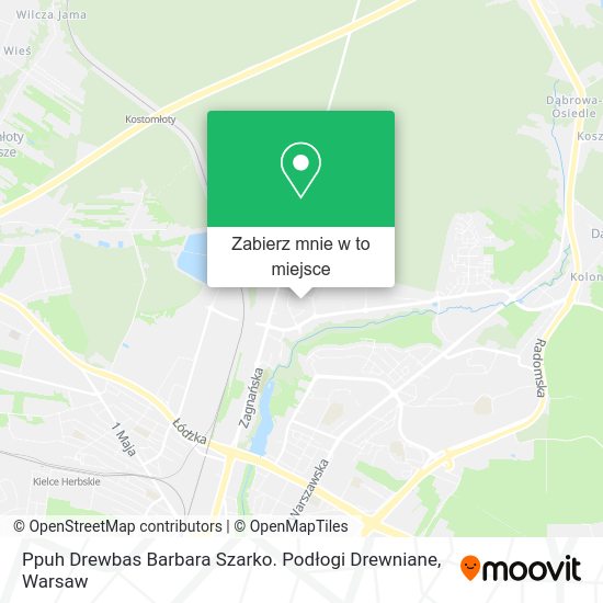 Mapa Ppuh Drewbas Barbara Szarko. Podłogi Drewniane