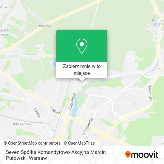 Mapa Seven Spółka Komandytowo-Akcyjna Marcin Putowski