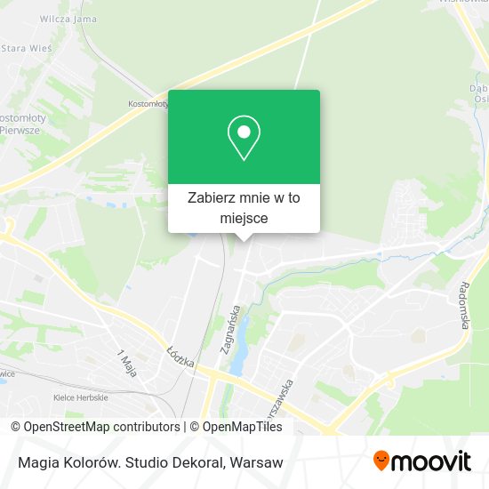 Mapa Magia Kolorów. Studio Dekoral