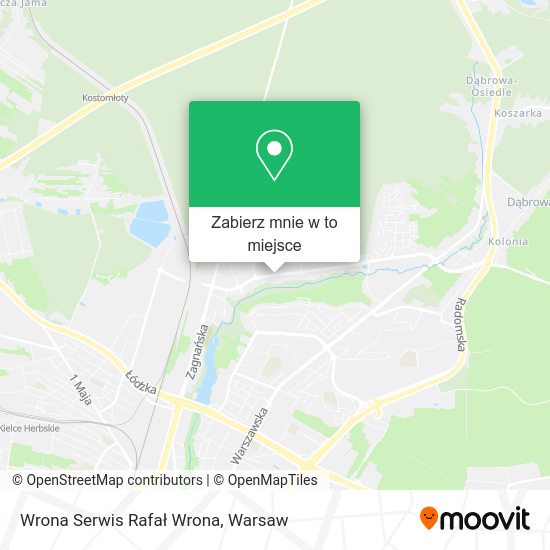 Mapa Wrona Serwis Rafał Wrona