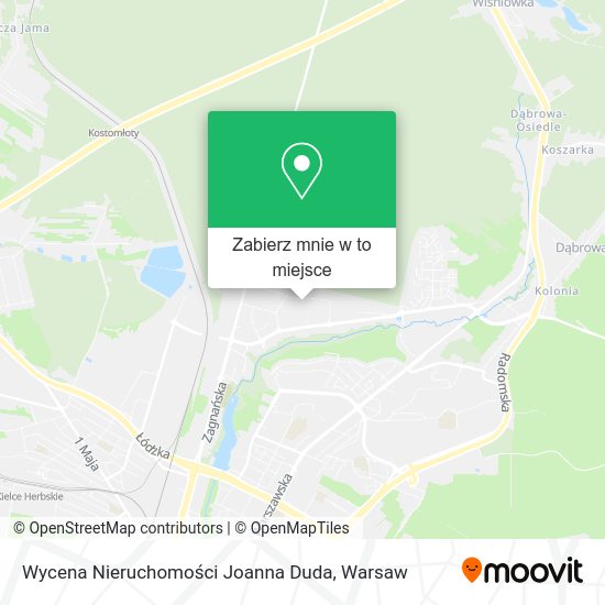 Mapa Wycena Nieruchomości Joanna Duda