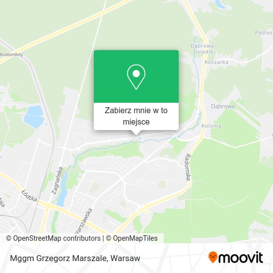 Mapa Mggm Grzegorz Marszale