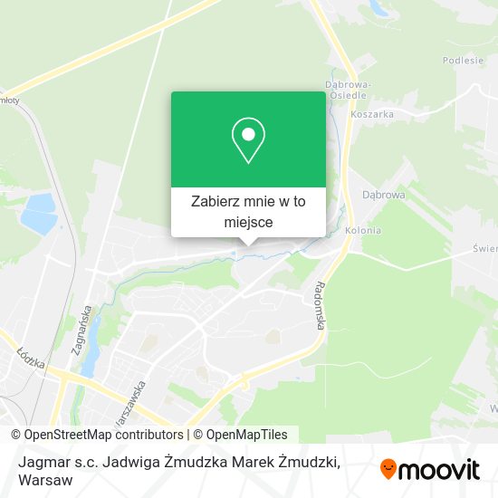 Mapa Jagmar s.c. Jadwiga Żmudzka Marek Żmudzki