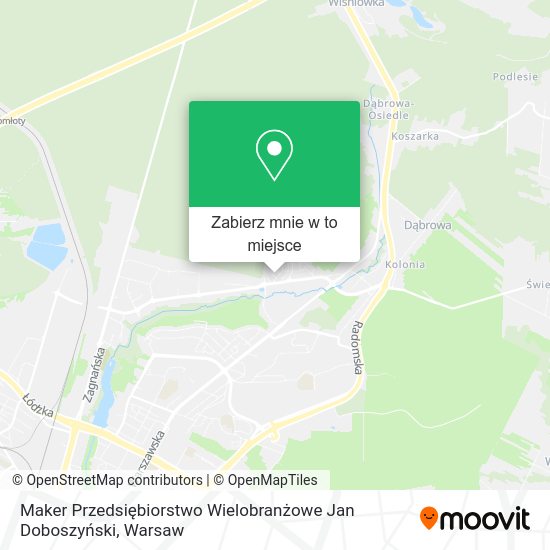 Mapa Maker Przedsiębiorstwo Wielobranżowe Jan Doboszyński