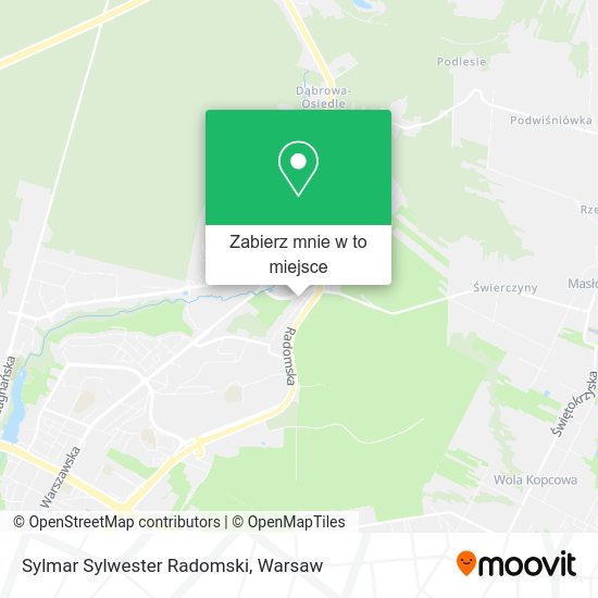 Mapa Sylmar Sylwester Radomski