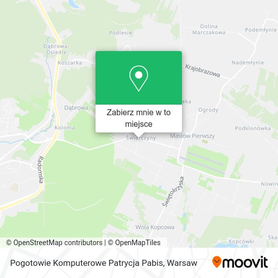 Mapa Pogotowie Komputerowe Patrycja Pabis