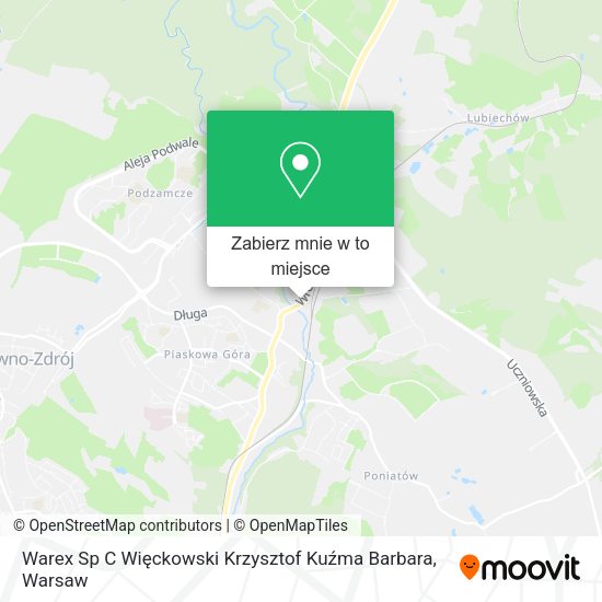 Mapa Warex Sp C Więckowski Krzysztof Kuźma Barbara