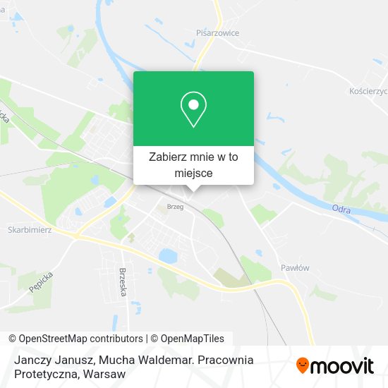 Mapa Janczy Janusz, Mucha Waldemar. Pracownia Protetyczna