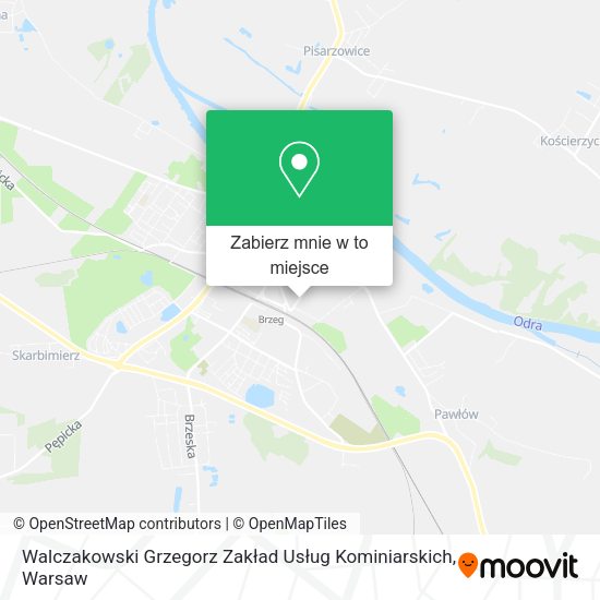 Mapa Walczakowski Grzegorz Zakład Usług Kominiarskich