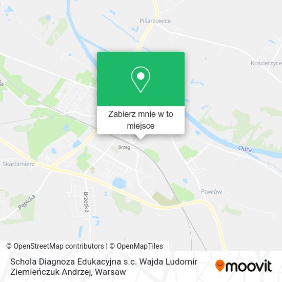 Mapa Schola Diagnoza Edukacyjna s.c. Wajda Ludomir Ziemieńczuk Andrzej