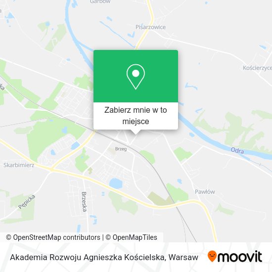 Mapa Akademia Rozwoju Agnieszka Kościelska