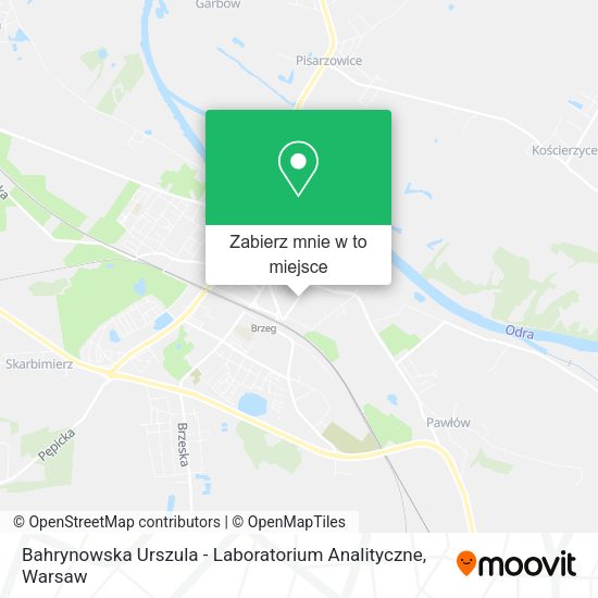 Mapa Bahrynowska Urszula - Laboratorium Analityczne