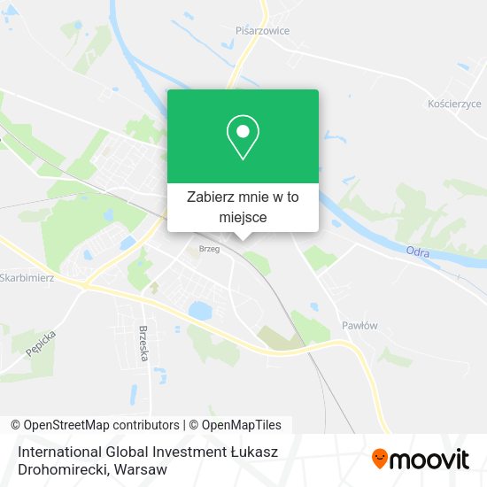 Mapa International Global Investment Łukasz Drohomirecki