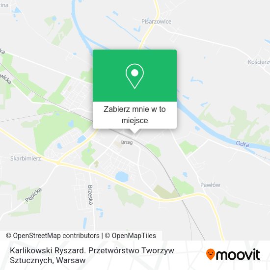 Mapa Karlikowski Ryszard. Przetwórstwo Tworzyw Sztucznych