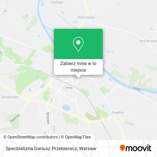 Mapa Specbielizna Dariusz Przebieracz