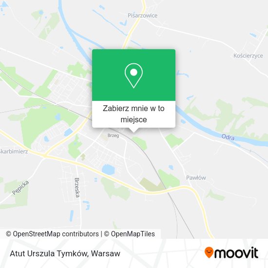 Mapa Atut Urszula Tymków