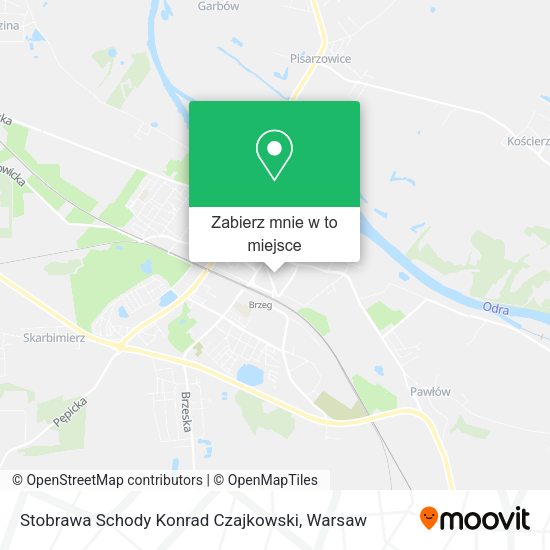 Mapa Stobrawa Schody Konrad Czajkowski