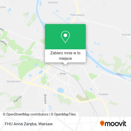 Mapa FHU Anna Zaręba