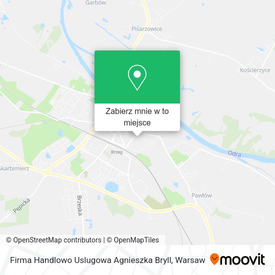 Mapa Firma Handlowo Uslugowa Agnieszka Bryll