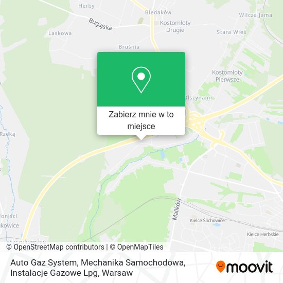 Mapa Auto Gaz System, Mechanika Samochodowa, Instalacje Gazowe Lpg