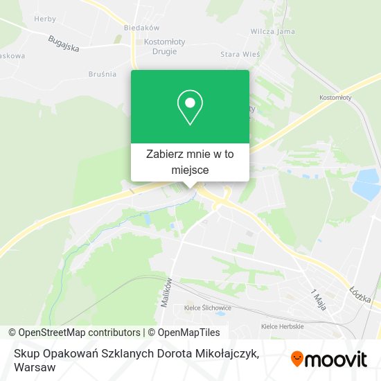 Mapa Skup Opakowań Szklanych Dorota Mikołajczyk