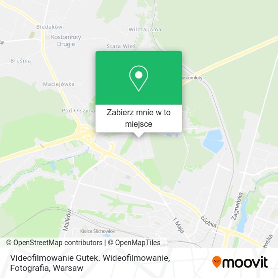 Mapa Videofilmowanie Gutek. Wideofilmowanie, Fotografia