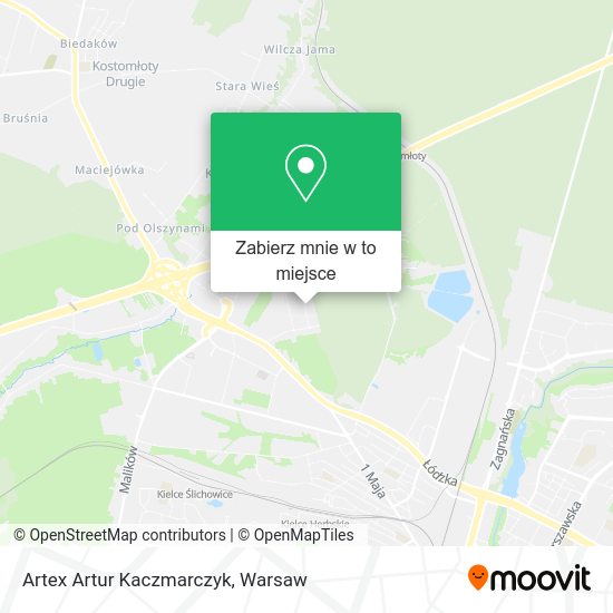 Mapa Artex Artur Kaczmarczyk