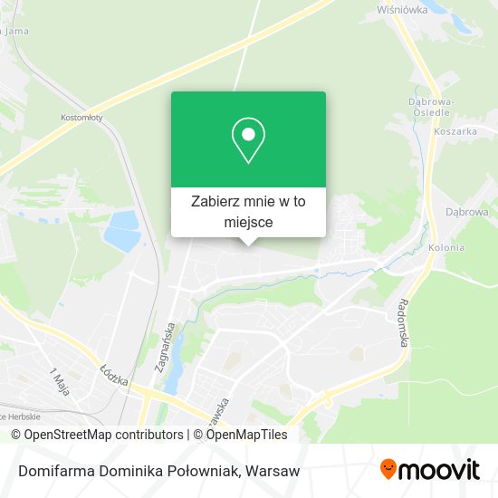 Mapa Domifarma Dominika Połowniak